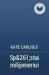 Kate Carlisle - Spąstai milijonieriui