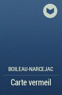 Boileau-Narcejac - Carte vermeil