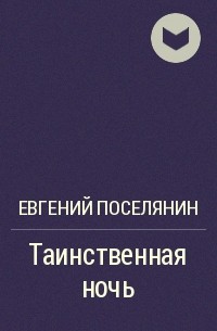 Евгений Поселянин - Таинственная ночь