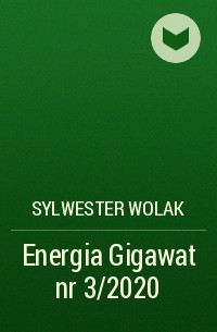 Sylwester Wolak - Energia Gigawat nr 3/2020