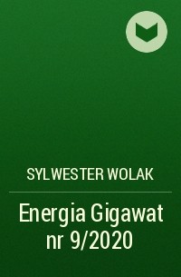 Sylwester Wolak - Energia Gigawat nr 9/2020