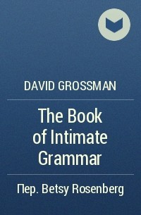 David Grossman - The Book of Intimate Grammar